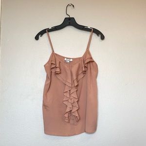 Forever 21 • Ruffle Pink Mauve Blouse